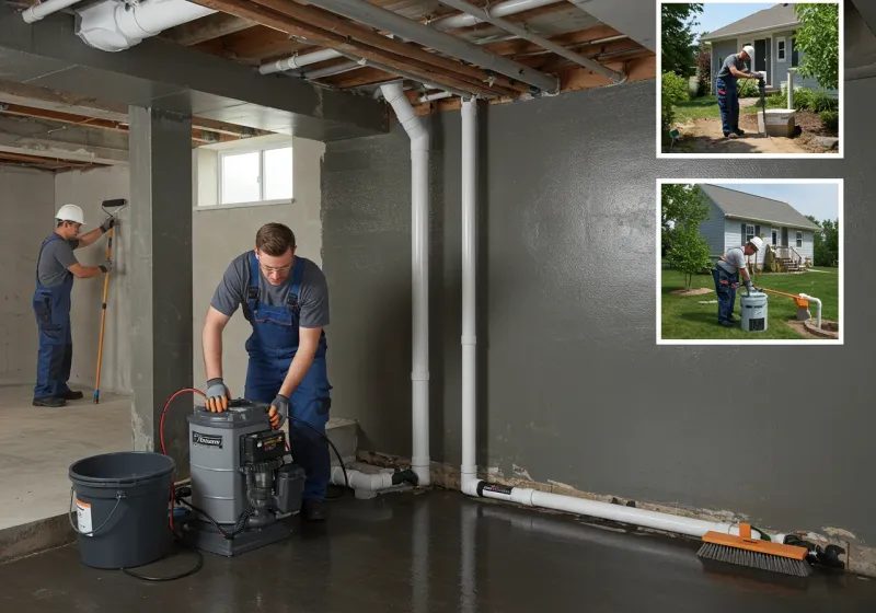 Basement Waterproofing and Flood Prevention process in Horseshoe Bend, AR